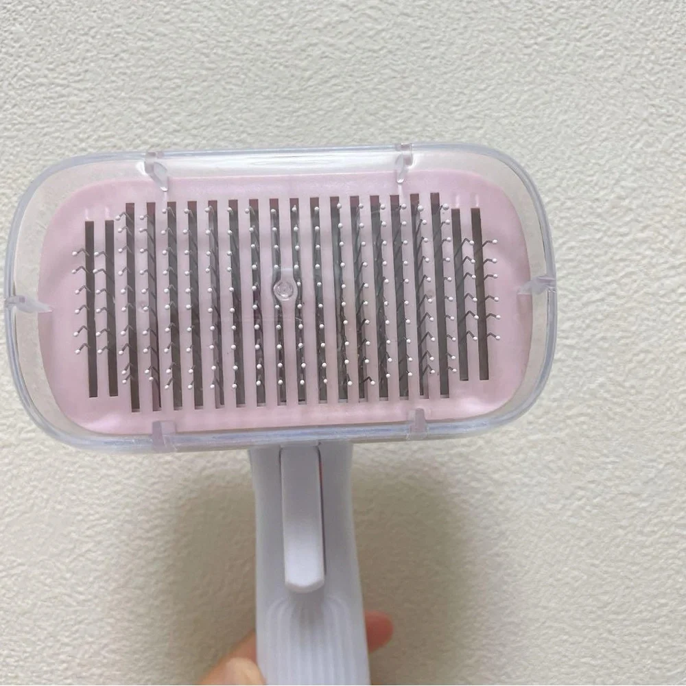 New Dog & Cat Brush Pink Color